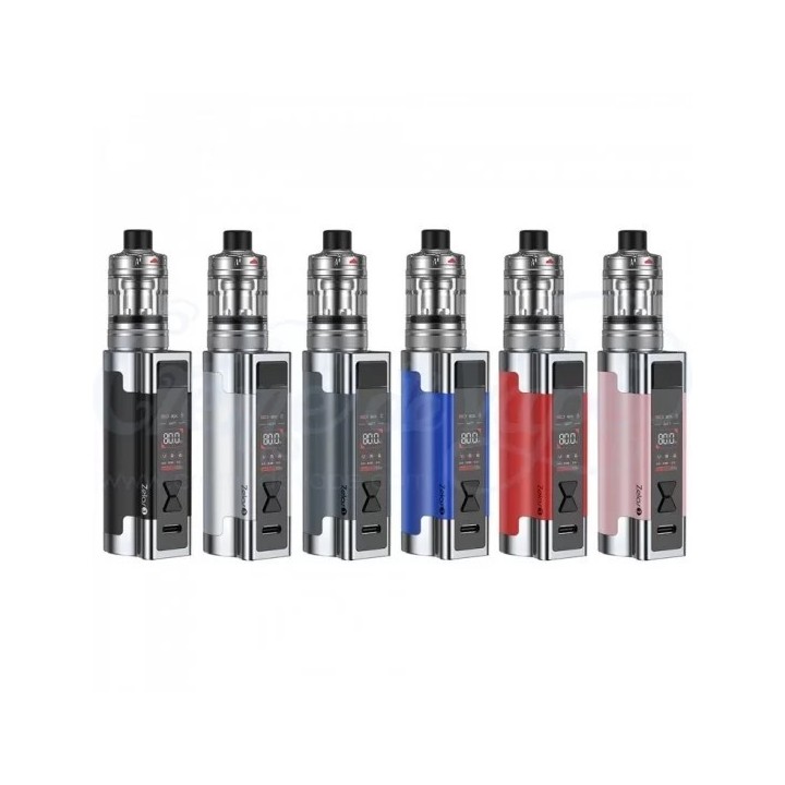 Aspire Zelos 3 80W Mod Kit Pod Mod renk seçenekleri (Siyah, Gümüş, Mavi, Kırmızı, Pembe)