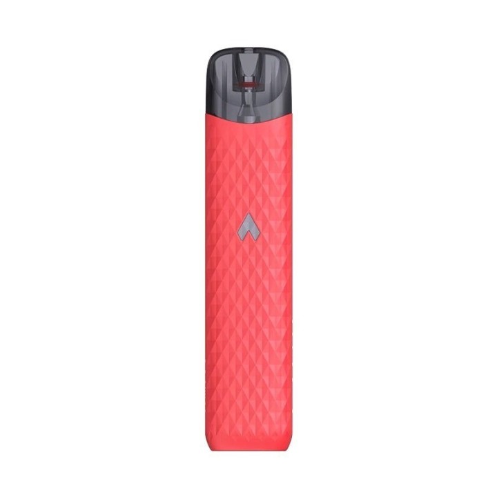 Kırmızı Uwell Popreel N1 Pod Mod elektronik sigara, elmas desenli gövde.