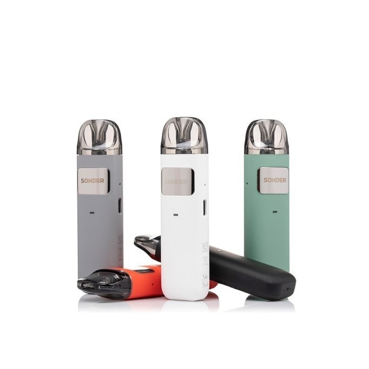 GeekVape Sonder U Pod Mod: Gri, Beyaz, Yeşil ve Siyah renk seçenekleri