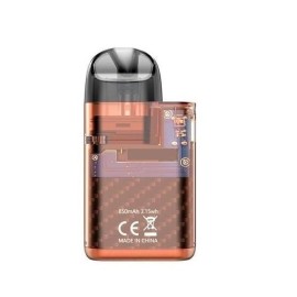Aspire Minican Plus Pod Mod şeffaf gövdeli, 850mAh pil özellikli elektronik sigara.