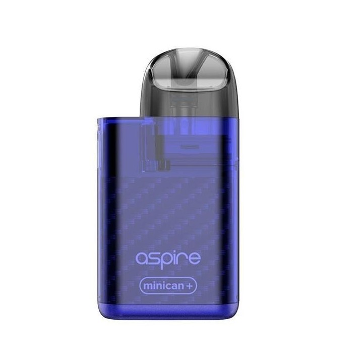 Aspire Minican Plus Pod Mod Mavi, Şeffaf MTL Vape Cihazı
