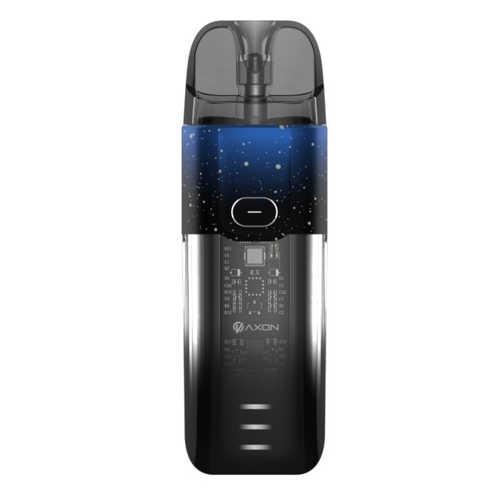 Vaporesso Luxe XR Pod Mod, Mavi Gökyüzü desenli, Axon çipli elektronik sigara.