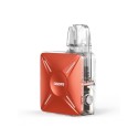 Aspire Cyber X Pod Mod turuncu, şeffaf gövdeli, kompakt elektronik sigara.