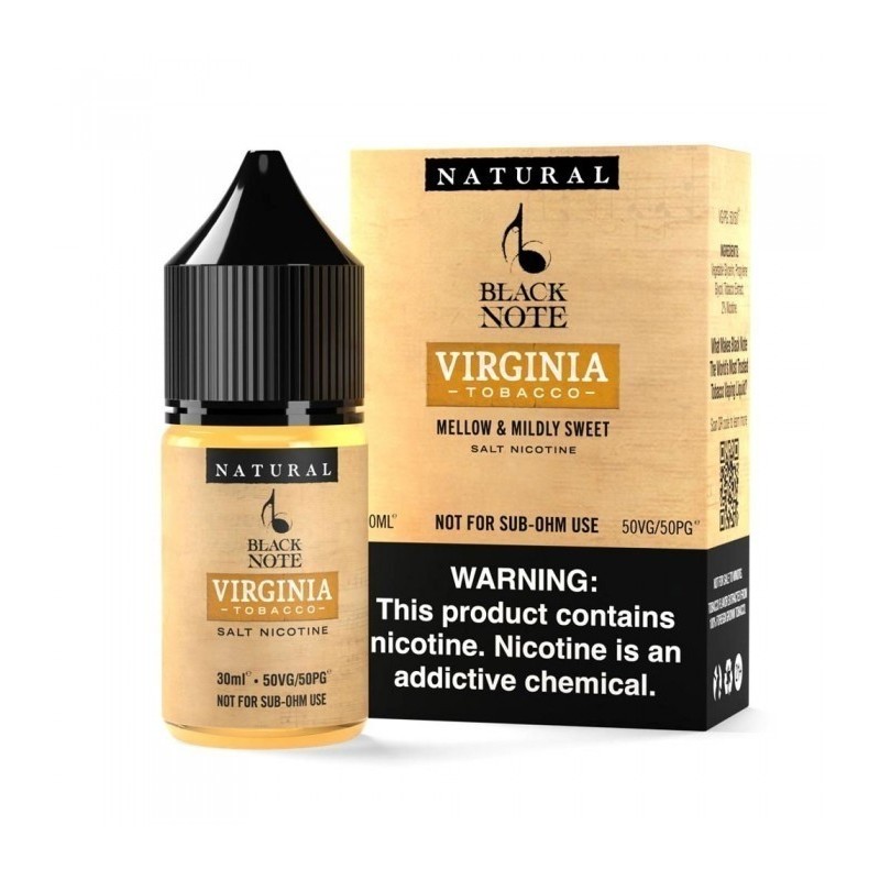 Black Note Virginia Tobacco Salt Likit Black Note Virginia Tobacco Salt Likit