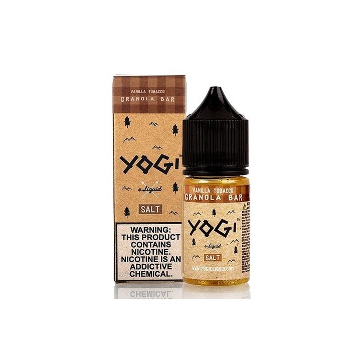Yogi Vanilla Tobacco Granola Bar Salt Likit | Yogi Yogi