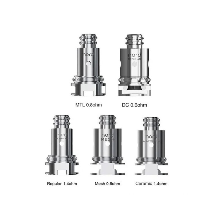 Smok Nord Coil | Smok Smok Coil Ohm Değeri: 1.4 ohm, 0.6 ohm;
