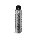 Uwell Caliburn Tenet Pod Mod, metalik gri, endüstriyel görünümlü elektronik sigara.