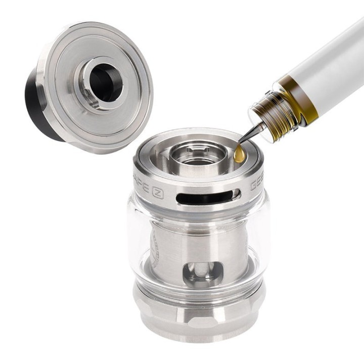 GeekVape Z Tank e-likit dolumu, paslanmaz çelik atomizer
