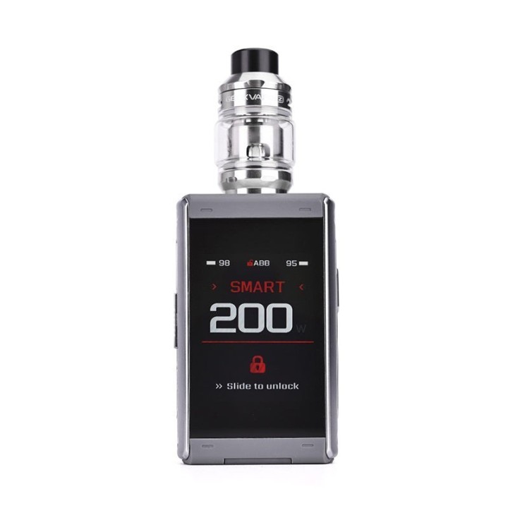 GeekVape T200 Pod Mod Gümüş Renk, 200W Dokunmatik Ekran