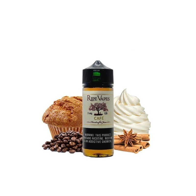 Ripe Vapes Cafe (Kahve, Tarçınlı Kek ve Krema) E-Likit Ripe Vapes Cafe (Kahve, Tarçınlı Kek ve Krema) E-Likit