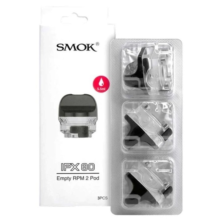 Smok IPX 80 Kartuş | Smok Smok Likit Kapasitesi: 5,5 ml;