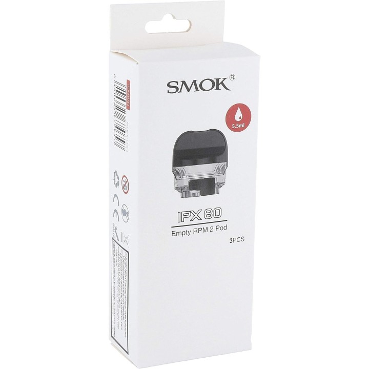 Smok IPX 80 Kartuş | Smok Smok Likit Kapasitesi: 5,5 ml;
