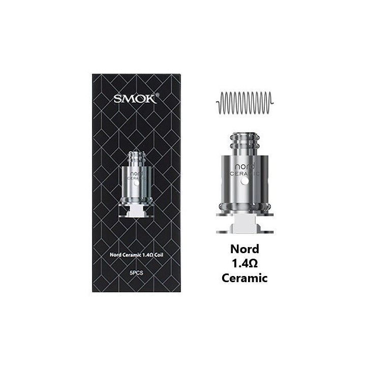 Smok Nord Coil | Smok Smok Coil Ohm Değeri: 1.4 ohm, 0.6 ohm;