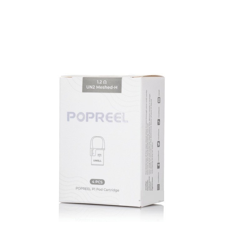 Uwell Popreel P1 Pod Kartuş 1.2Ω UN2 Meshed-H 4'lü Paket