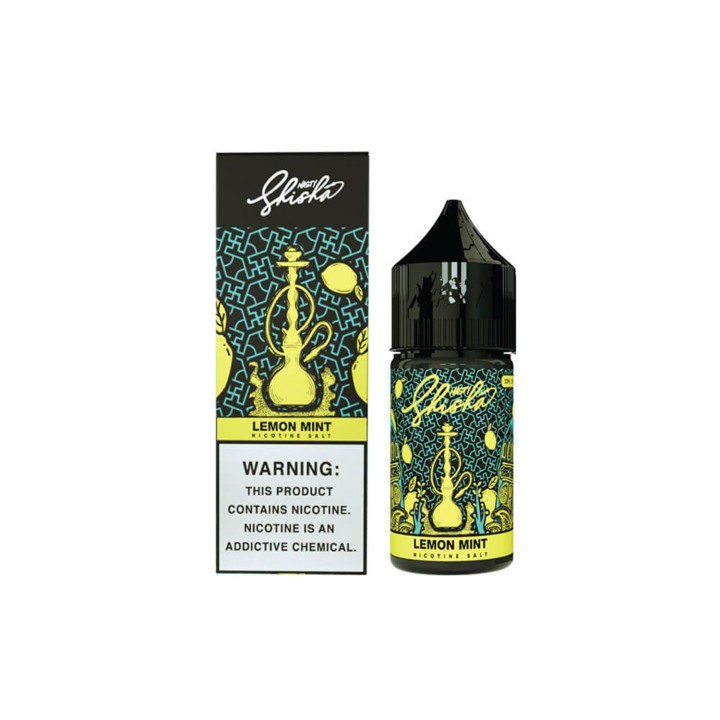 Nasty Juice Shisha Lemon Mint Salt Likit Şişe ve Kutusu