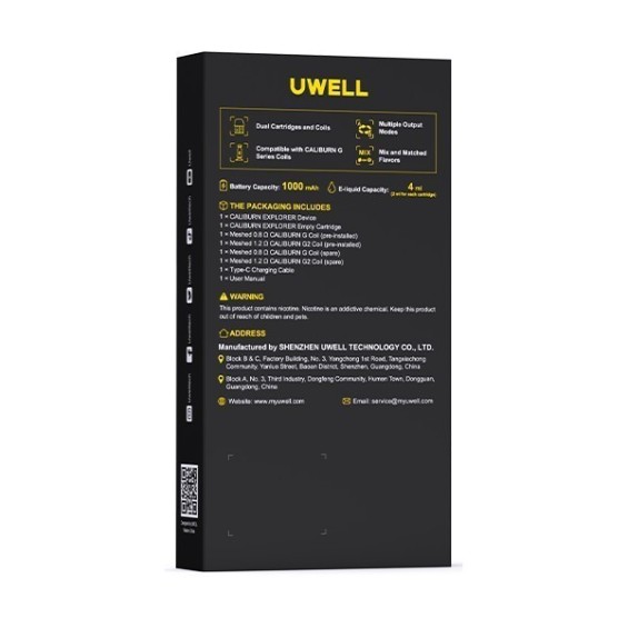 Uwell - Caliburn Explorer