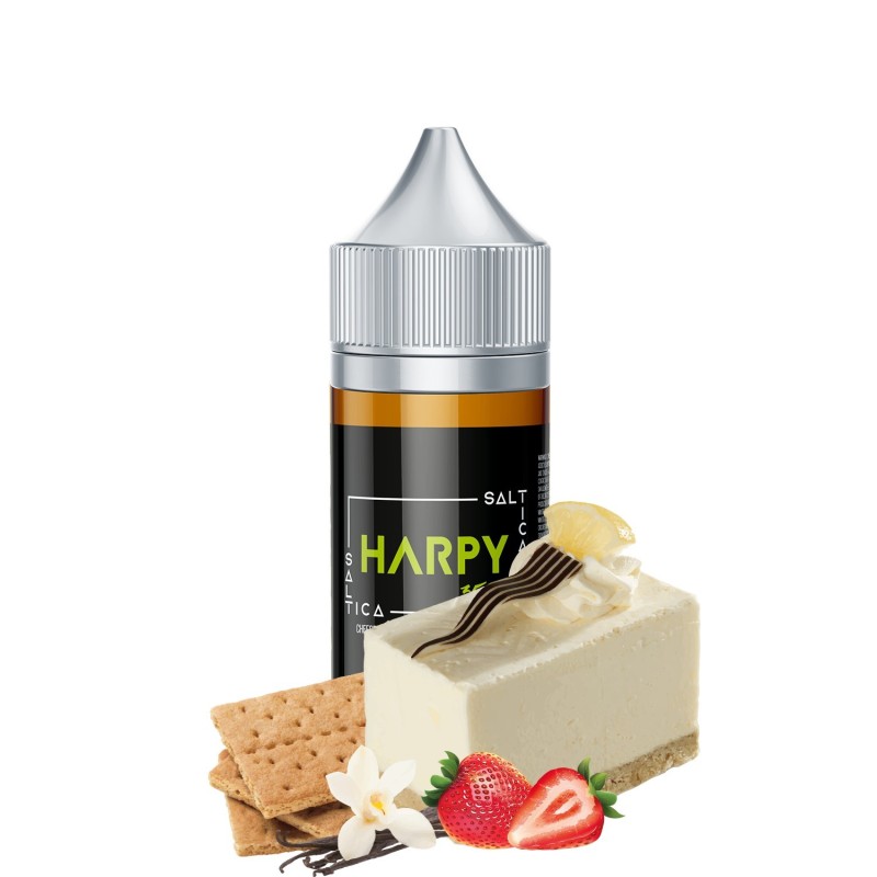 Saltica Harpy (Cheese Cake, Kraker, Çilek ve Vanilya)Salt Likit Saltica Harpy (Cheese Cake, Kraker, Çilek ve Vanilya)Salt Likit