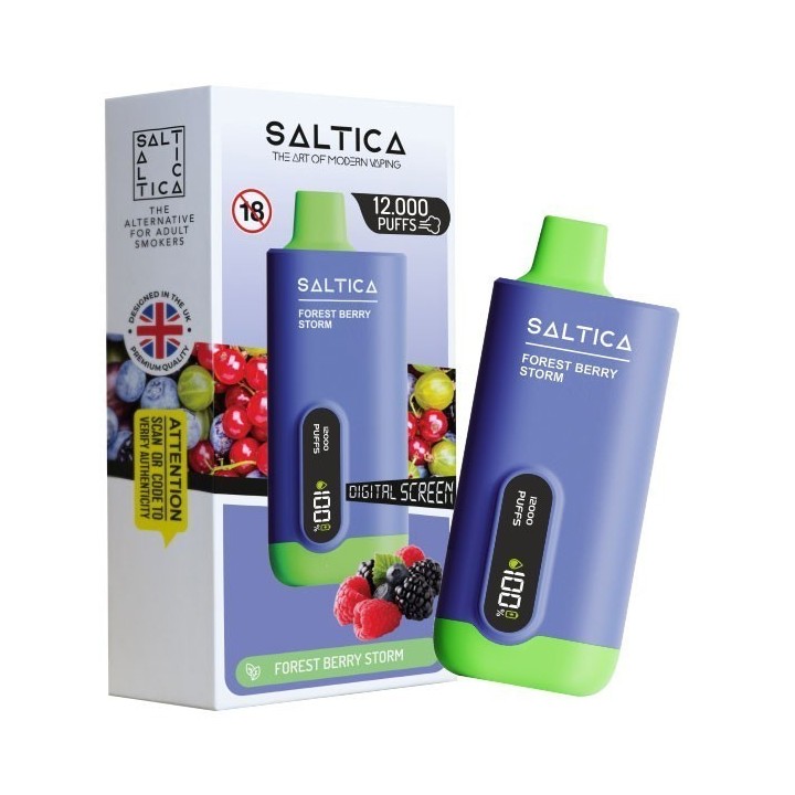 Saltica Digital 12000 Forest Berry Storm Kullan At E-Sigara