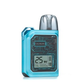 Uwell Caliburn GK3 Pod Mod Mavi, Dijital Ekran, 25W