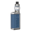 Smok G PRIV 4 Pod Mod mavi renk, deri kaplama, elektronik sigara.
