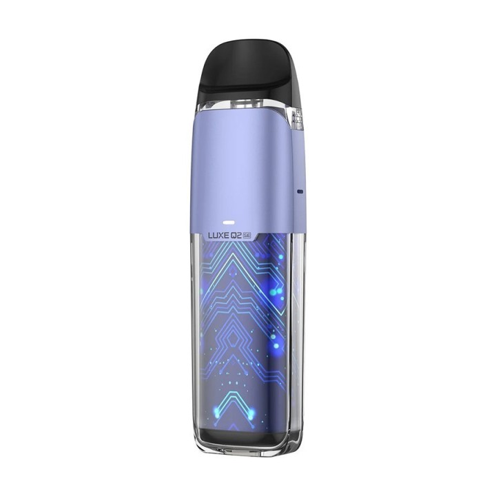 Vaporesso Luxe Q2 SE Pod Mod, Mavi, Şeffaf Lamba Efektli