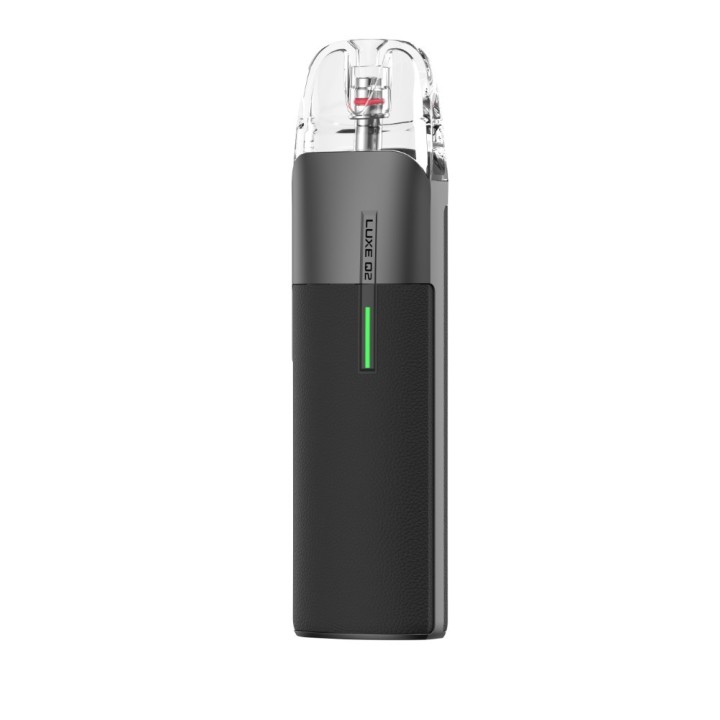 Vaporesso Luxe Q2 Pod Mod Siyah, kompakt ve şık elektronik sigara cihazı.