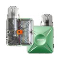 Aspire Cyber X Pod Mod yeşil, şeffaf iç yapılı elektronik sigara cihazı