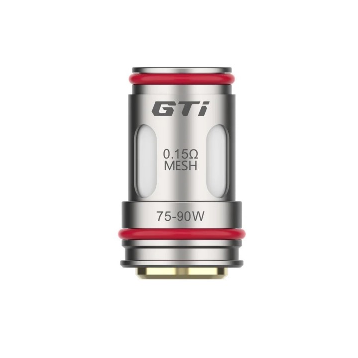 Vaporesso GTi 0.15ohm Mesh Coil, 75-90W, Gümüş Kırmızı