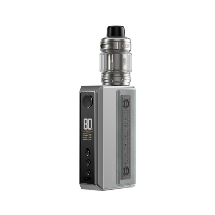 Voopoo Drag 5 Pod Mod Gümüş Gri, Dijital Ekranlı Elektronik Sigara