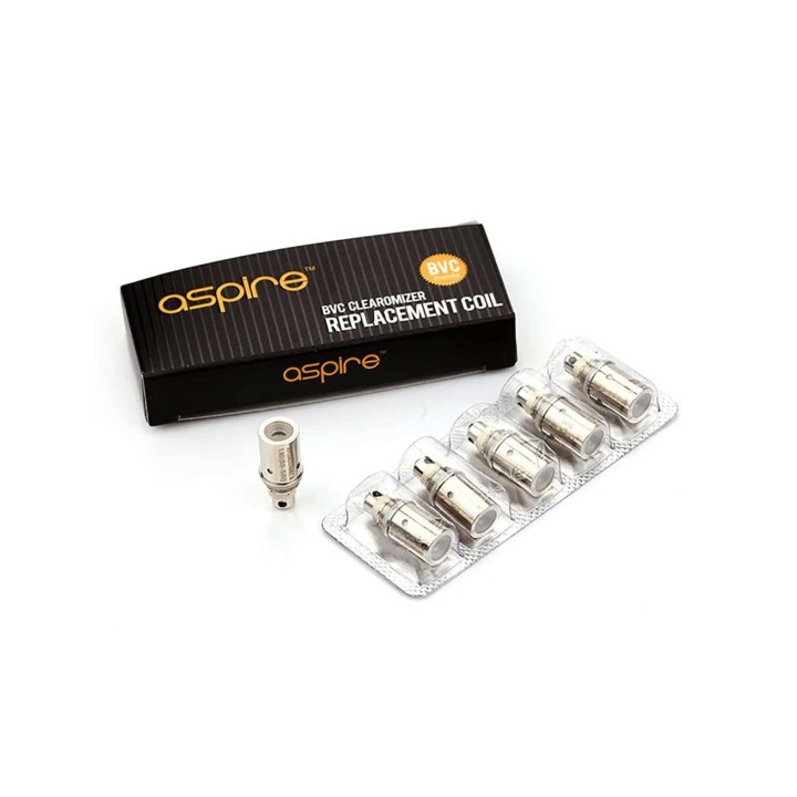 Aspire BVC Clearomizer Yedek Coil 5'li Paket Metal