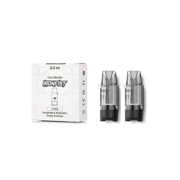 Uwell Ironfist L Kartuş 2.5ml, 2 Adet Boş Coil Kartuş