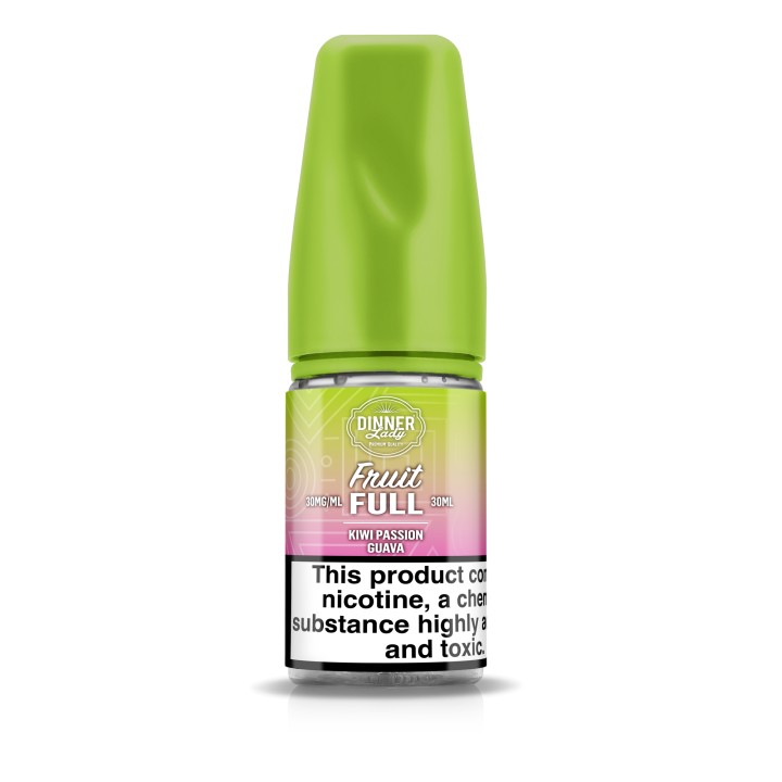 Dinner Lady Fruit Full Kiwi Passion Guava Salt Likit 30ml Yeşil Kapak