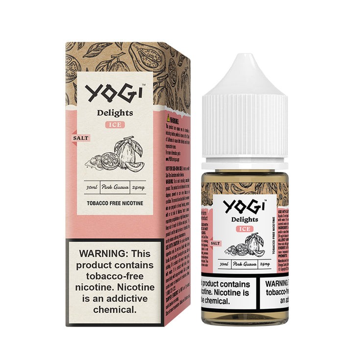 Yogi Delights Pink Guava Ice Salt Likit 30ml Tütünsuz Nikotin