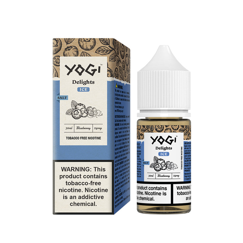 Yogi Delight Blueberry Ice Salt Likit Yogi Delight Blueberry Ice Salt Likit