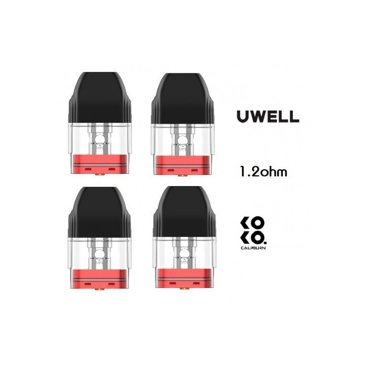 Uwell Caliburn KOKO 4 lü Kartuş | Uwell Uwell Likit Kapasitesi: