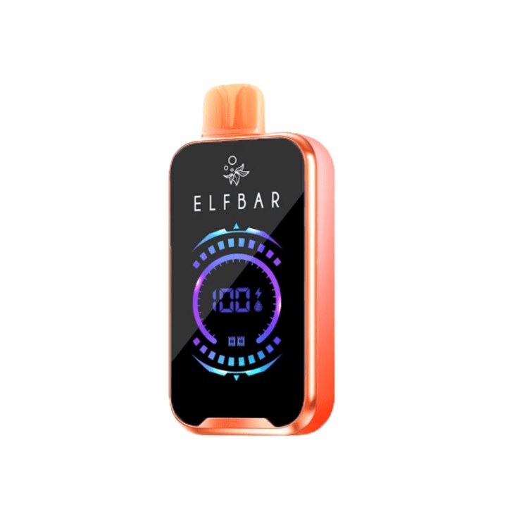 Elf Bar Raya D2 20000 Kullan At Turuncu Dijital Ekranlı Tek Kullanımlık Pod