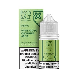 Pod Salt White Grape Cucumber Apple Salt Likit | Pod Salt Pod