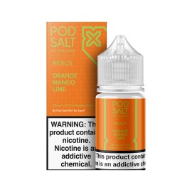 Pod Salt Orange Mango Lime Salt Likit 25mg Nikotin İçerir