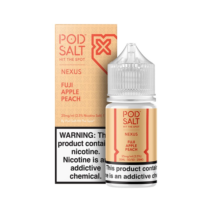 Pod Salt Fuji Apple Peach Salt Likit | Pod Salt Pod Salt Likit