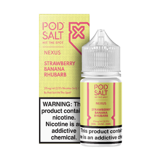 Pod Salt - Strawberry Banana Rhubarb