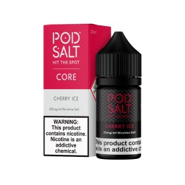 Pod Salt Cherry Ice Salt Likit 25mg Nikotin Karton ve Şişe