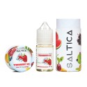 Saltica Strawberry Ice Salt Likit 50mg şişe ve kutu seti.