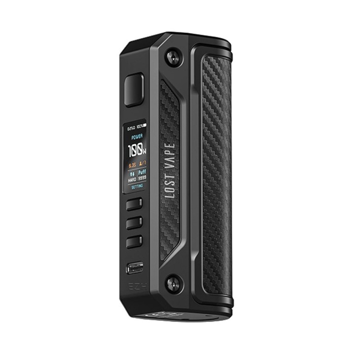 Lost Vape Thelema Solo 100W Siyah Karbon Fiber Pod Mod Cihazı