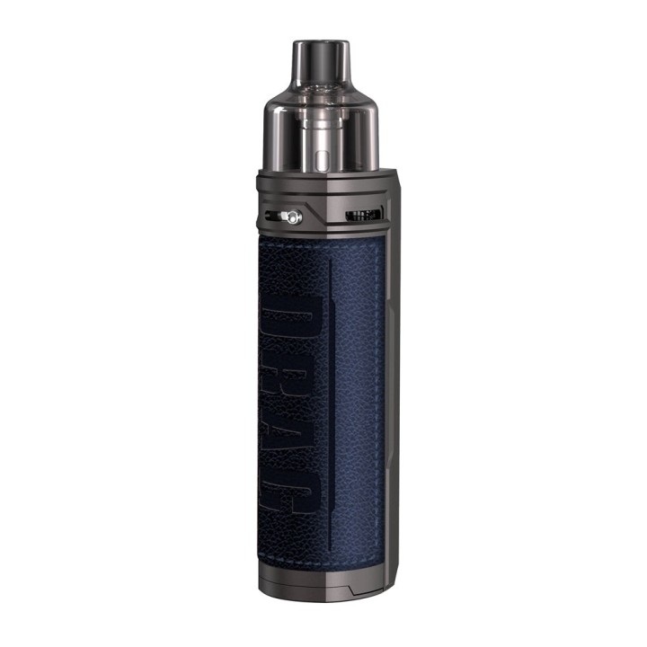Voopoo Drag X Pod Mod Mavi Deri Kaplama Elektronik Sigara Cihazı