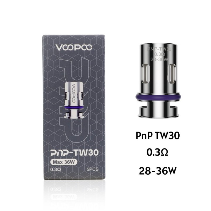 Voopoo PnP TW30 Coil 0.3ohm Vape Yedek Parça