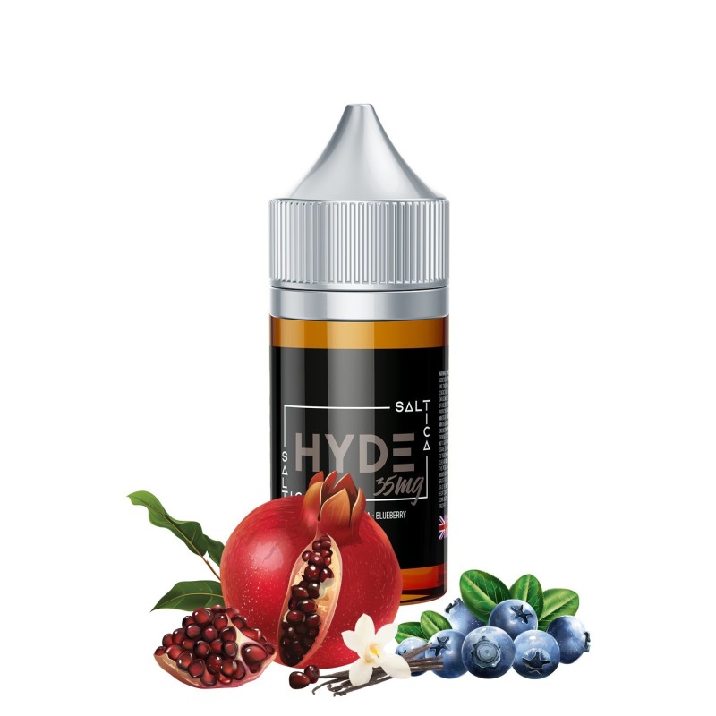 Saltica Hyde (Nar, Yaban Mersini ve Vanilya) Salt Likit Saltica Hyde (Nar, Yaban Mersini ve Vanilya) Salt Likit