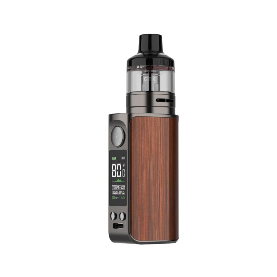 Vaporesso Luxe 80 Pod Mod kahverengi ahşap kaplama elektronik sigara