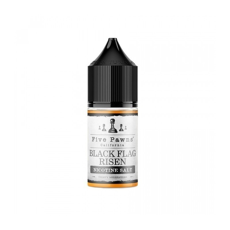 Five Pawns Black Flag Risen (Tütün, Kahve ve Ceviz) Salt Likit Five Pawns Black Flag Risen (Tütün, Kahve ve Ceviz) Salt Likit