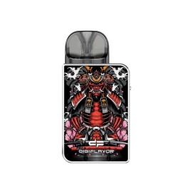 GeekVape Digiflavor U Pod Mod Samurai desenli, kırmızı siyah elektronik sigara
