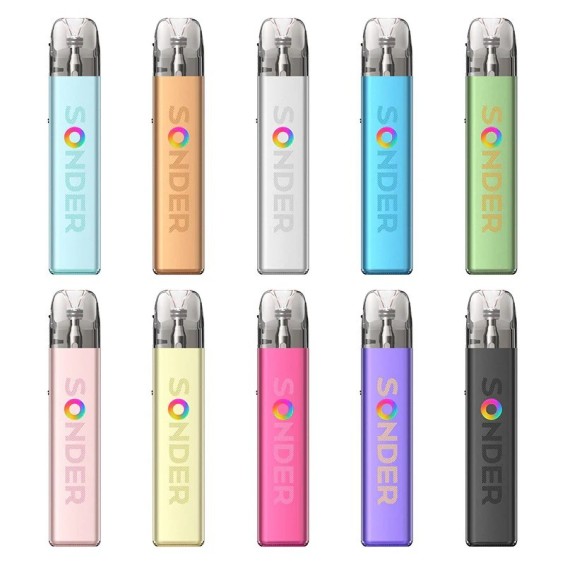 GeekVape Sonder Q2 Pod Mod renk seçenekleri, hepsi bir arada görsel